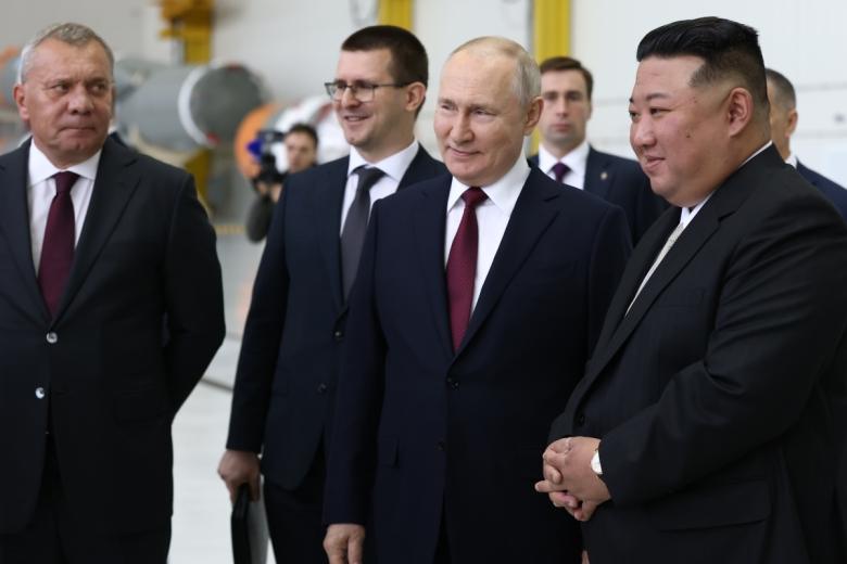 Владимир Путин и Ким Чен Ын