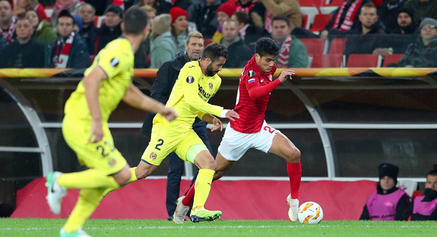 Марио (№ 2) против спартаковца Мельгарехо 