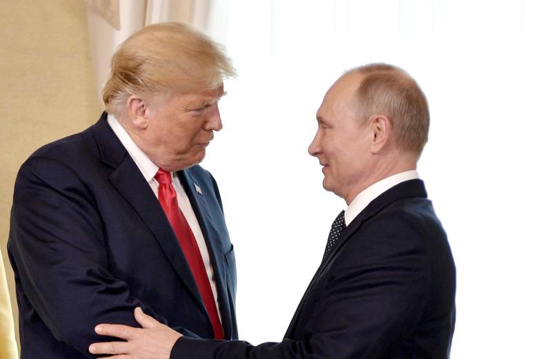 Дональд Трамп, Владимир Путин