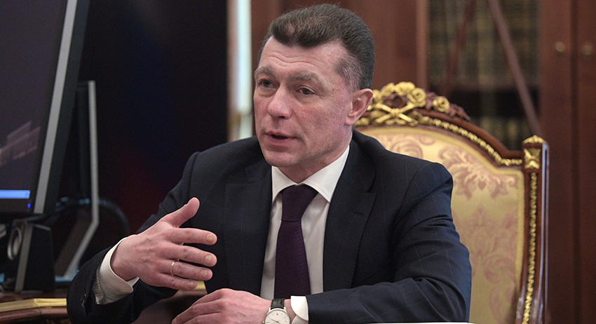 Министр труда и социальной защиты населения РФ Максим Топилин