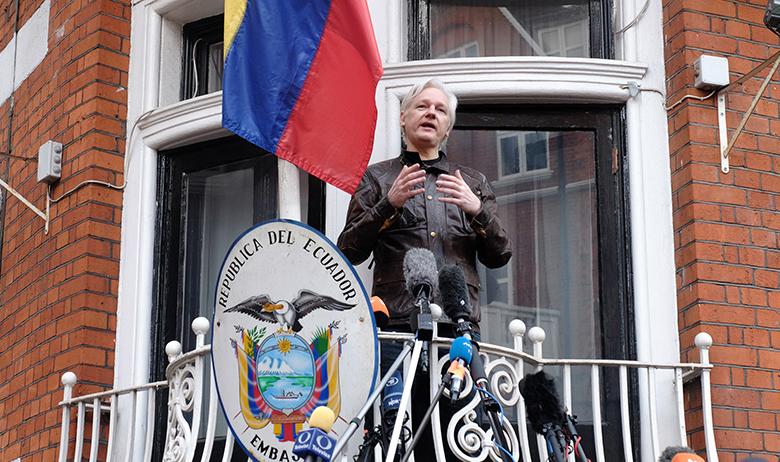 Основатель портала WikiLeaks Джулиан Ассанж