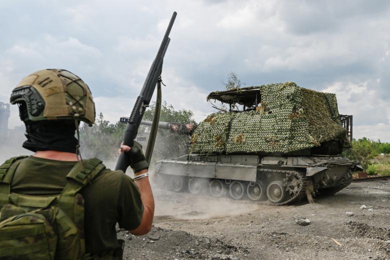 Боевая работа САУ «Мста-С»