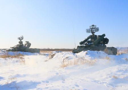 Минобороны показало кадры уничтожения БПЛА ВСУ при помощи ЗРК «Тор-М2У»