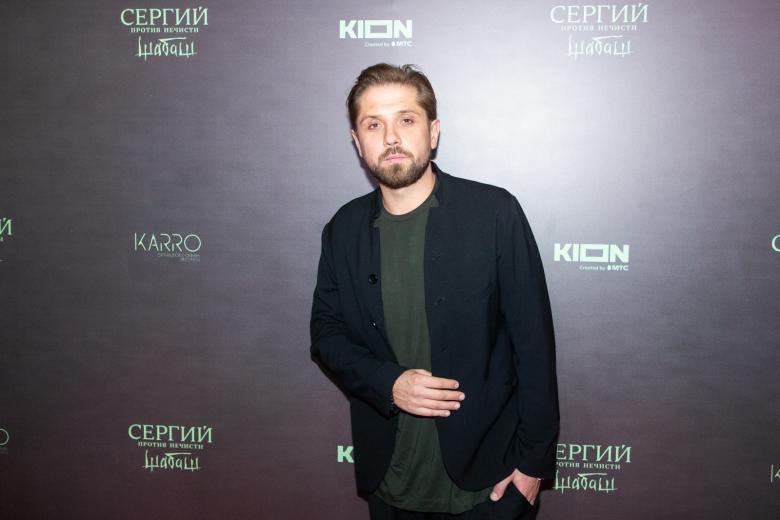 Актер Роман Маякин на премьере фильма  «Сергий против нечисти. Шабаш» в кинотеатре «КАРО 11 Октябрь» в Москве