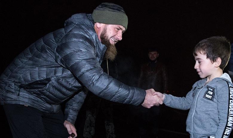 Глава Чечни Рамзан Кадыров и Рахим Куриев