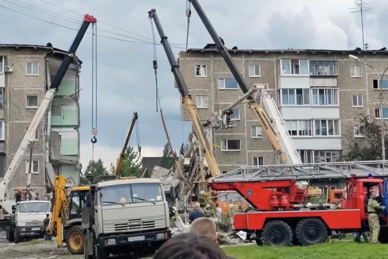 Взрыв в жилом доме в Нижнем Тагиле