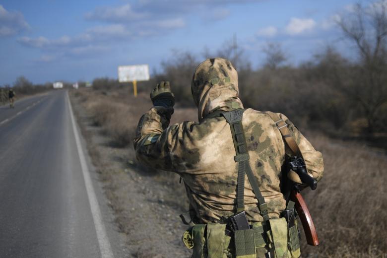 Боец Вооруженных сил РФ в южном секторе специальной военной операции