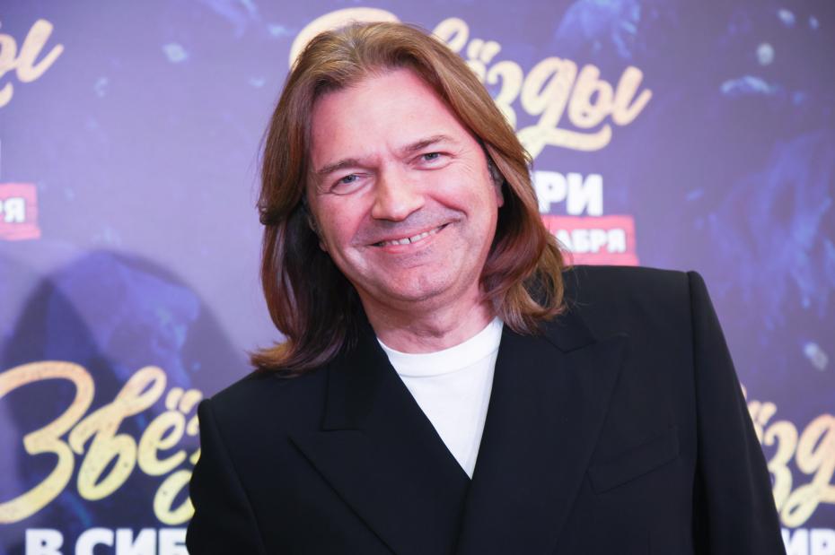 Певец Дмитрий Маликов на премьере фильма «Звезды в Сибири»