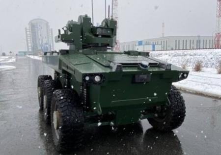 На космодроме Восточный появился робот-охранник