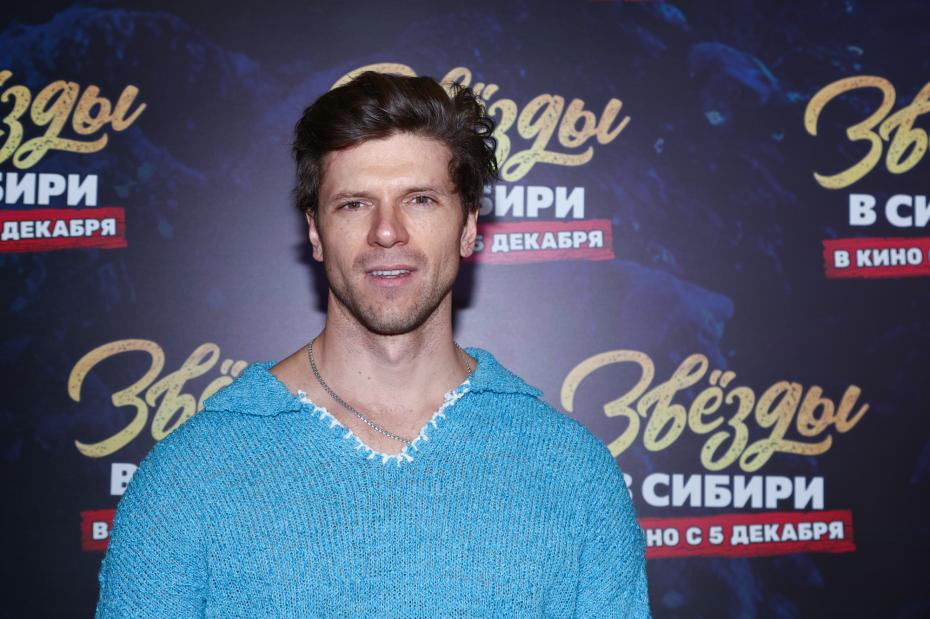 Актер Игорь Чехов на премьере фильма «Звезды в Сибири»