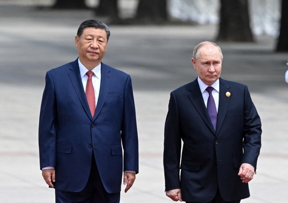 Си Цзиньпин и Владимир Путин