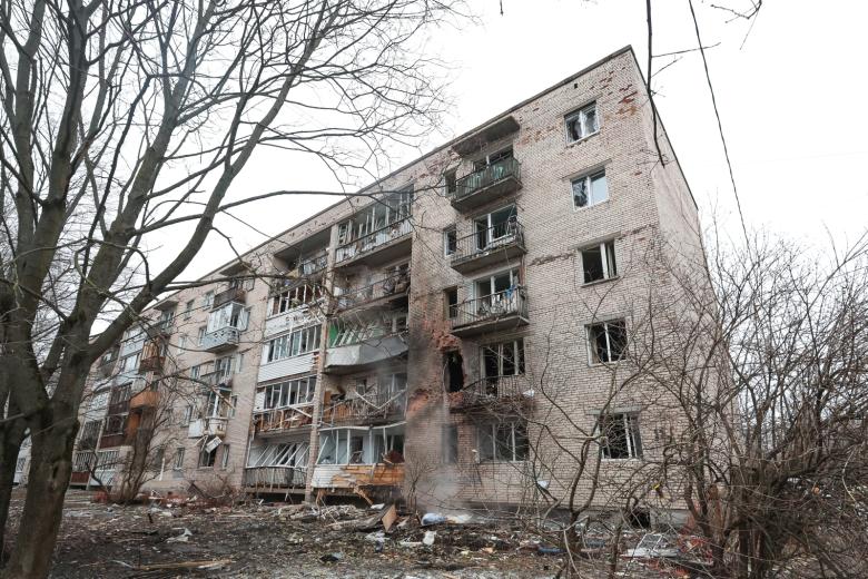 Обстановка на месте ЧП в жилом доме в Санкт-Петербурге