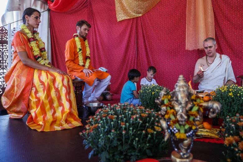 Свадебная церемония в Parachute Wedding Zone