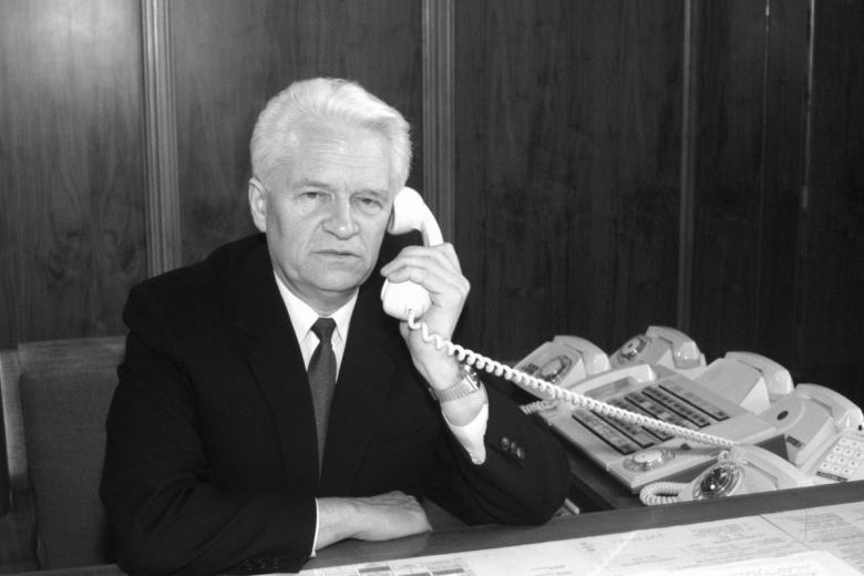 Председатель Совета министров РСФСР Иван Силаев, 1990 год