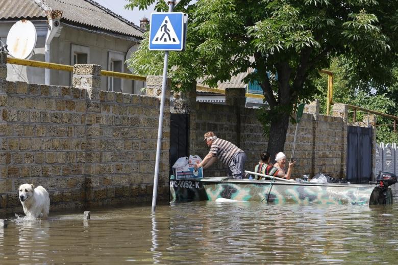 Последствия разрушения дамбы Каховской ГЭС