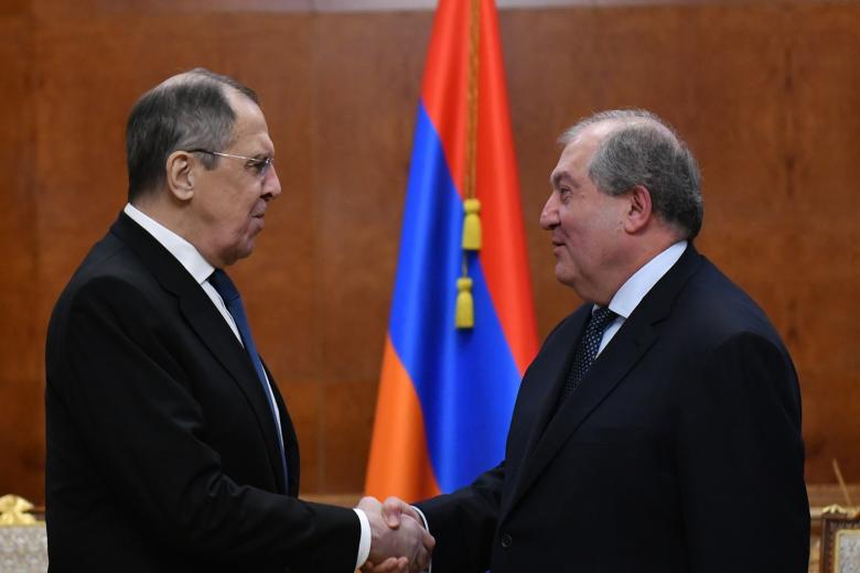 Сергей Лавров и Армен Саркисян