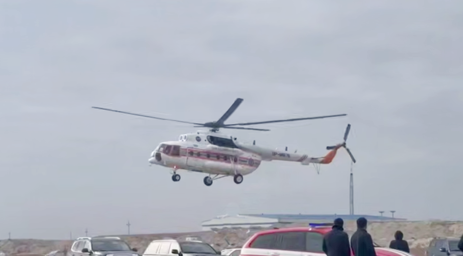 Крушение самолета под Актау