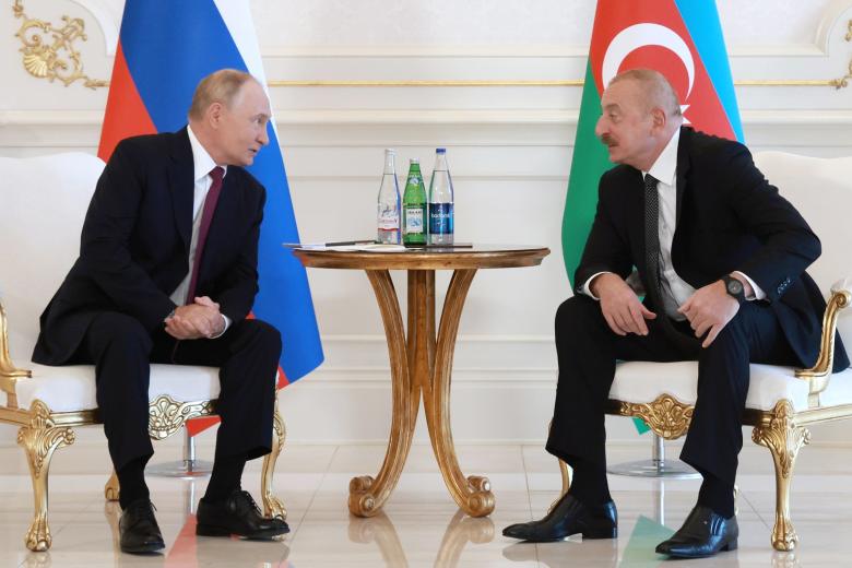 Президент России Владимир Путин, Президент Азербайджана Ильхам Алиев