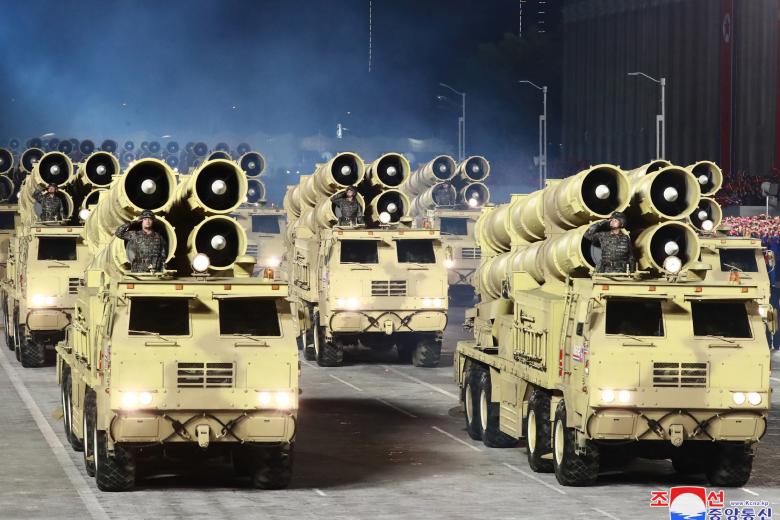 Военный парад в Северной Корее