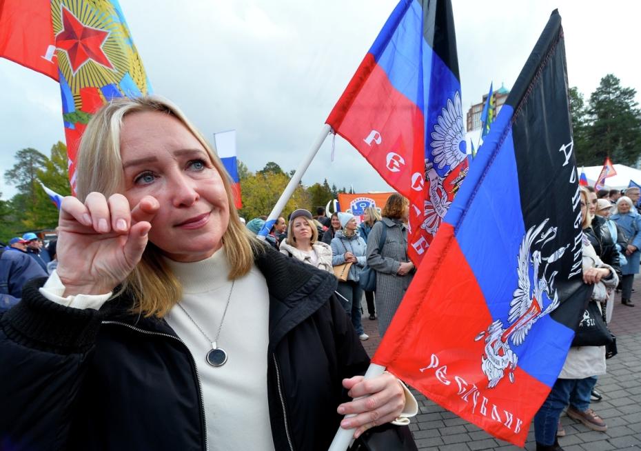 На праздновании Дня воссоединения новых регионов с Россией в Челябинске