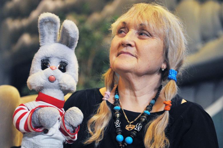 Актриса Наталья Голубенцева, озвучивающая героя передачи «Спокойной ночи, малыши!» Степашку
