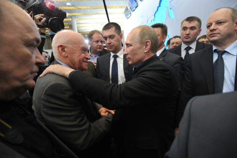 Лео Бокерия и Владимир Путин