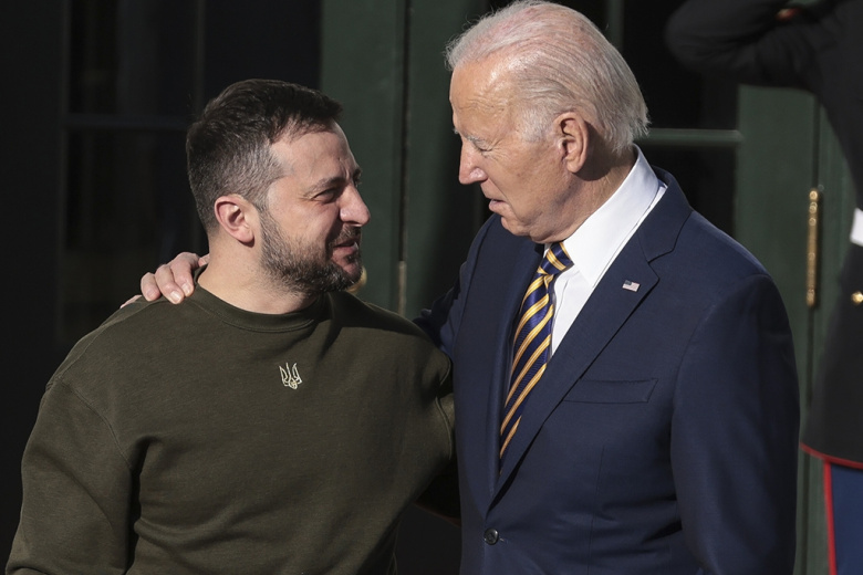 Владимир Зеленский и Джо Байден