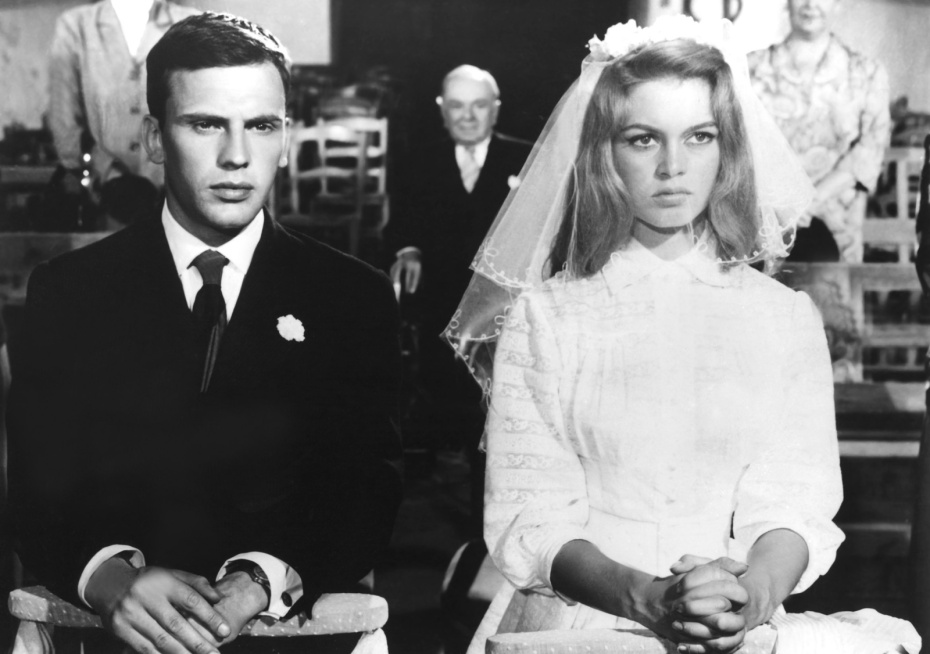 Жан-Луи Трентиньян и Брижит Бардо в фильме «И Бог создал женщину»