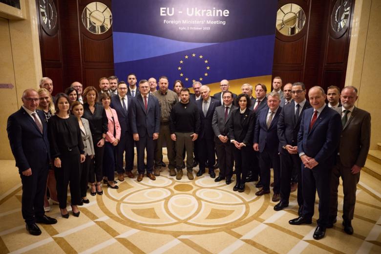 Президента Украины на заседании министров иностранных дел государств – членов ЕС