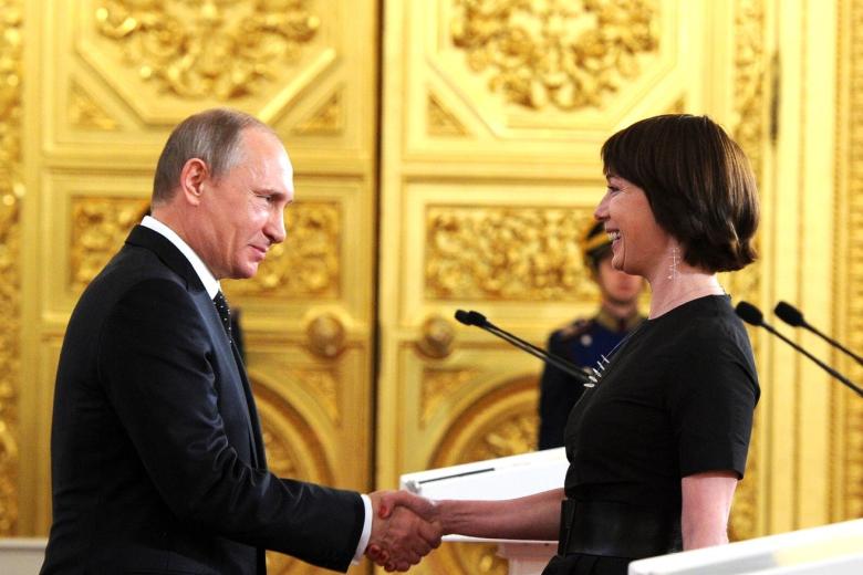 Владимир Путин, Чулпан Хаматова