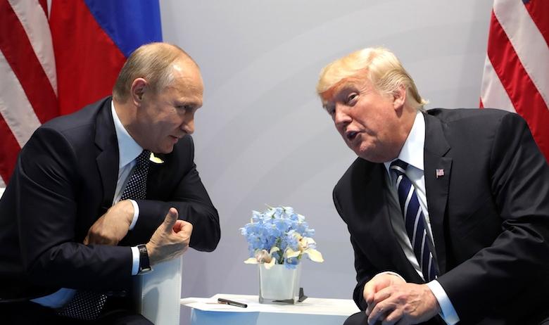 Владимир Путин и Дональд Трамп