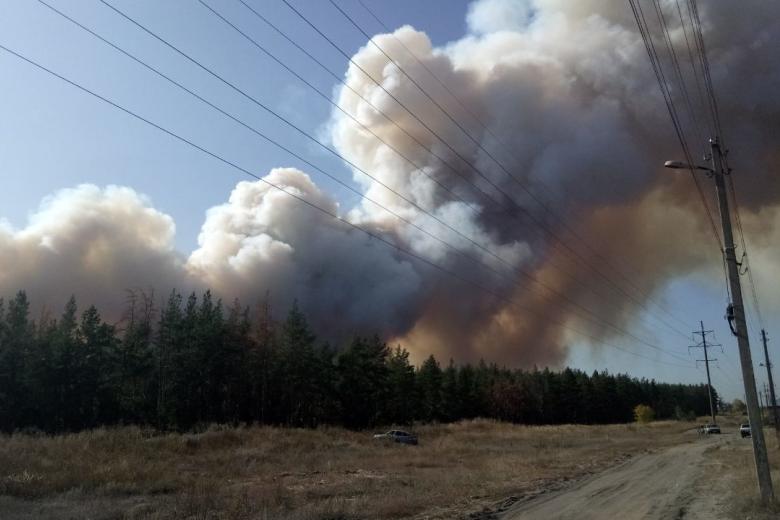 Пожар в Борисоглебском районе