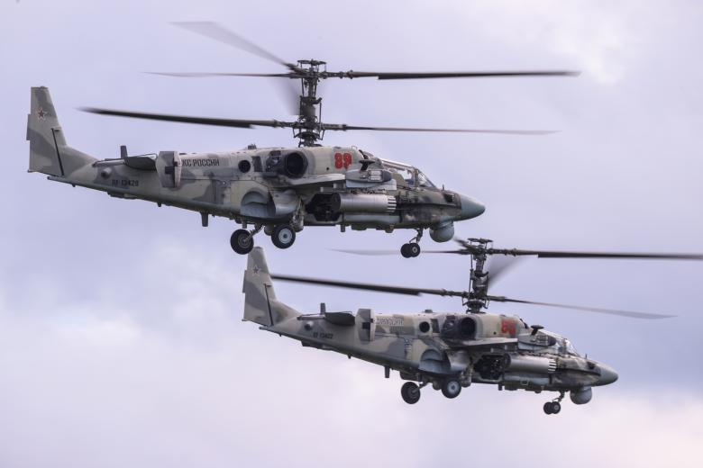 Ударный вертолет Ка-52 «Аллигатор»