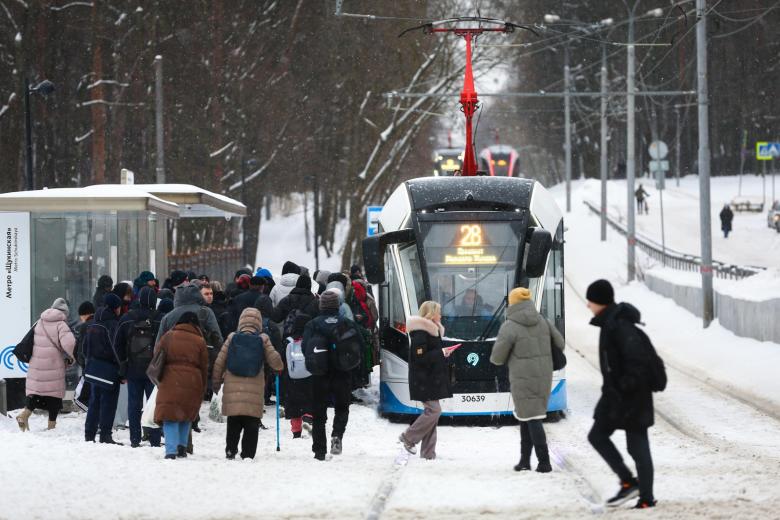 Снежная погода в Москве 27 ноября 2023 года