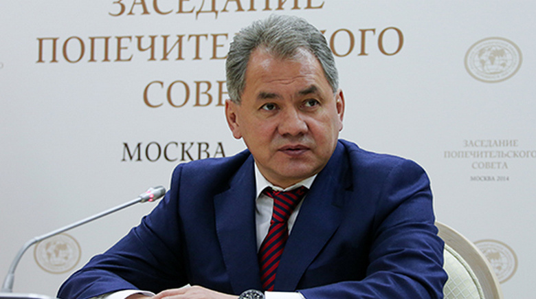 Российский министр обороны Сергей Шойгу 