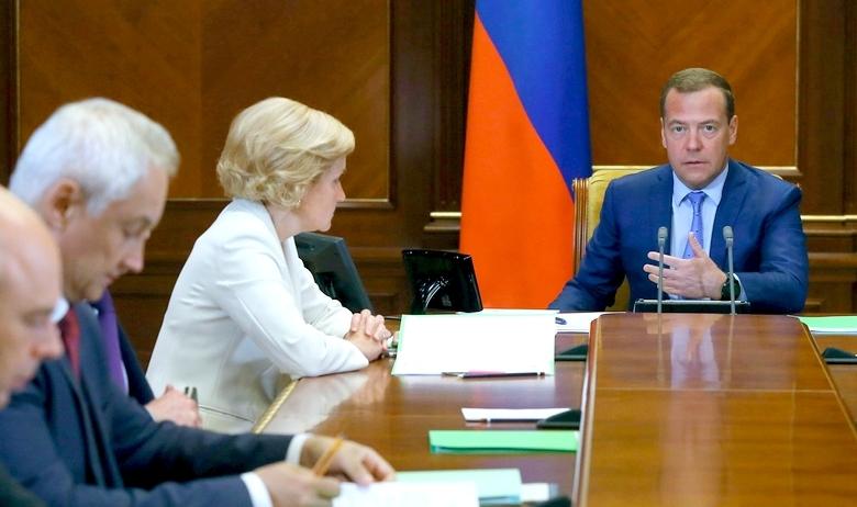 Председатель правительства РФ Дмитрий Медведев