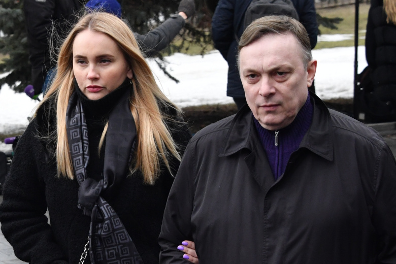 Андрей Разин с женой 