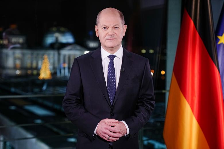 Федеральный канцлер Германии Олаф Шольц