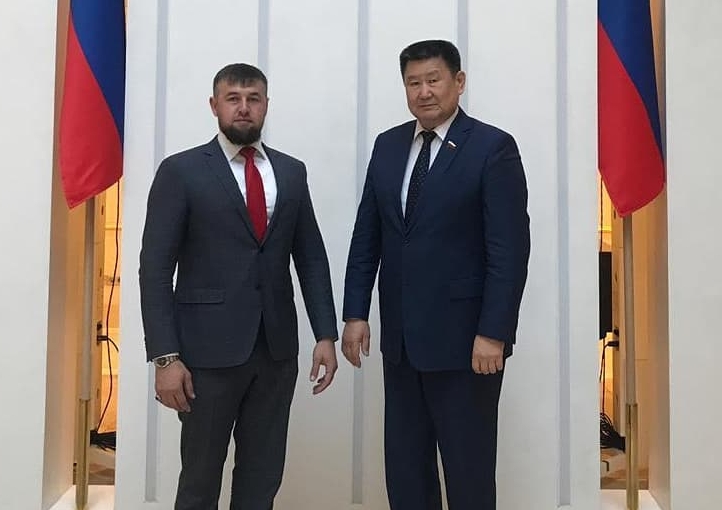 Юсуп Шидаев и Вячеслав Мархаев