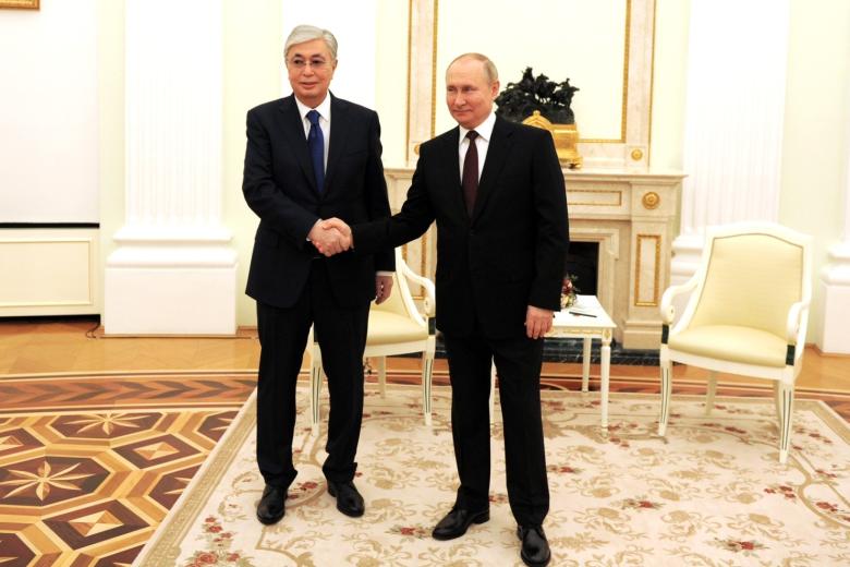 Касым-Жомарт Токаев и Владимир Путин