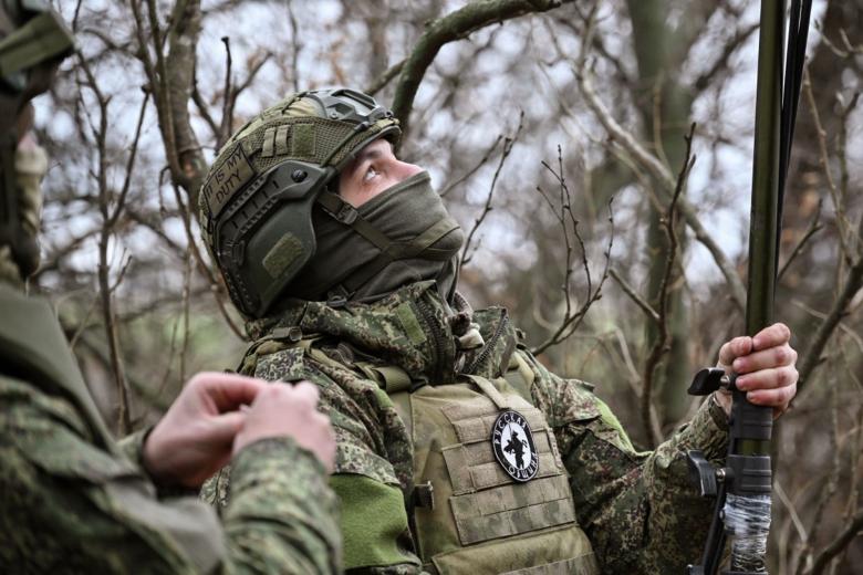 Военнослужащий ВС РФ в зоне СВО