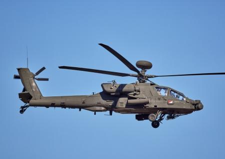 Американский военный вертолет совершил аварийную посадку в рисовом поле