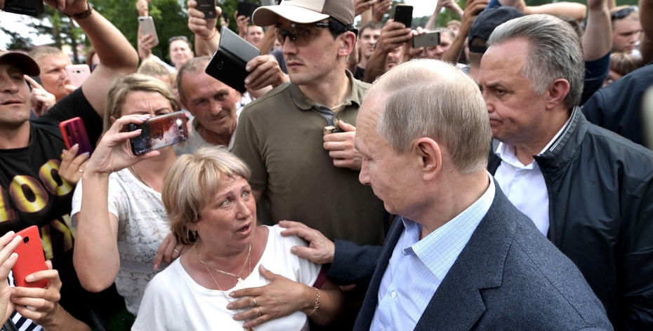 В ходе общения с жителями Тулуна, пострадавшими от наводнения