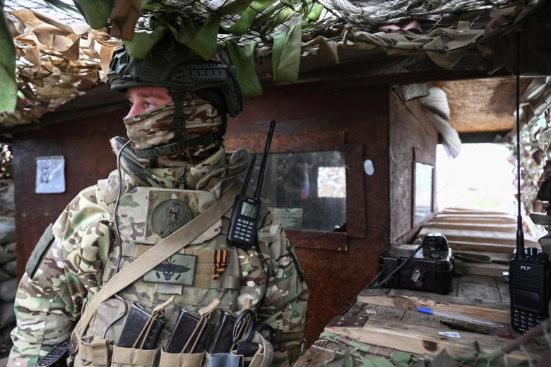 Военнослужащий Вооруженных сил Российской Федерации в зоне проведения СВО