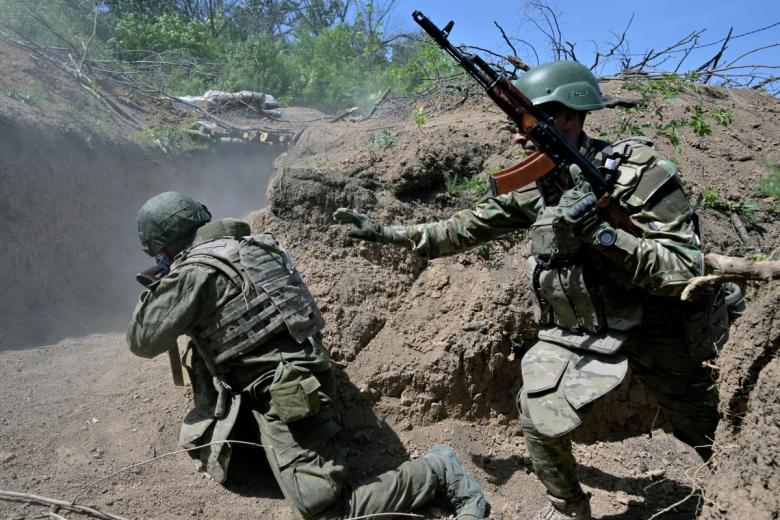 Военнослужащие штурмовых подразделений