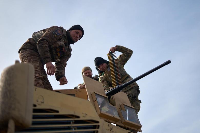 Военнослужащие ВСУ