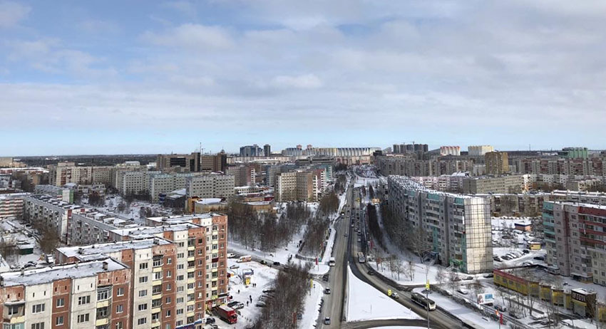 Сейчас в Красноярске около нуля градусов