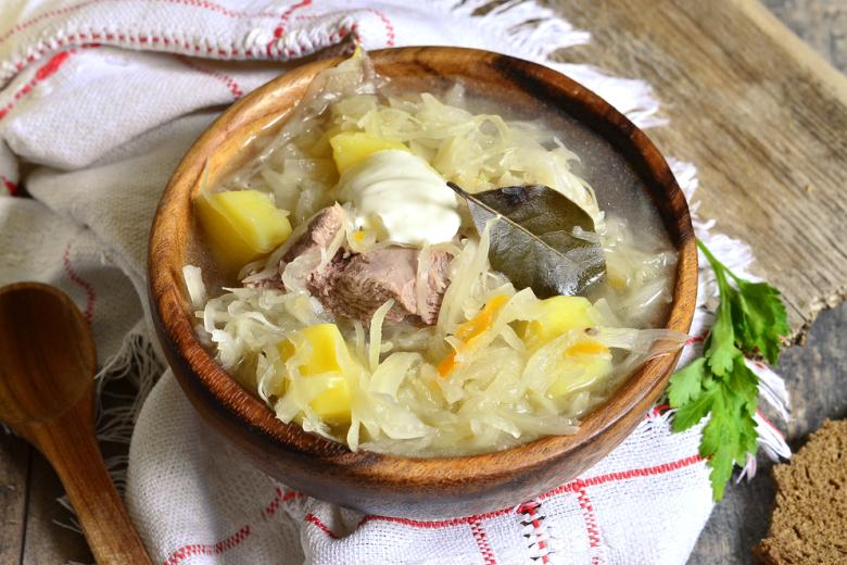 Щи из кислой капусты