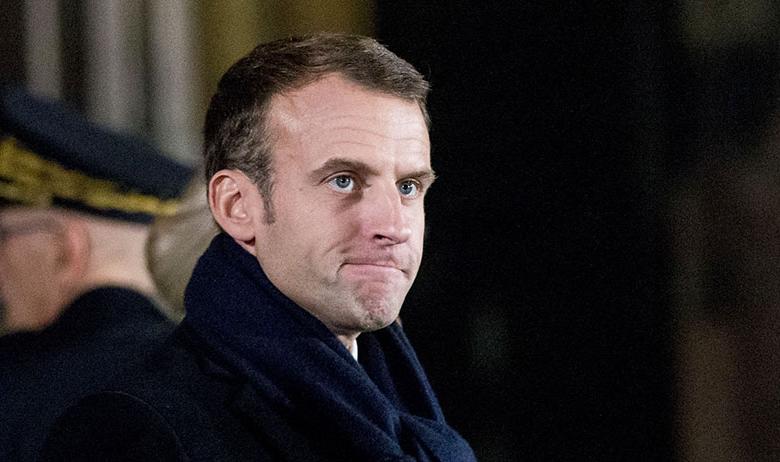Президент Франции Эммануэль Макрон