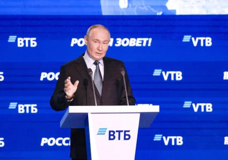 Путин вспомнил историю про немца-рыбака, говоря о бизнесе